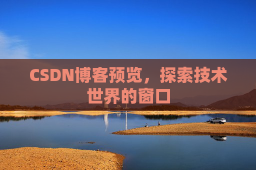 CSDN博客预览,探索技术世界的窗口